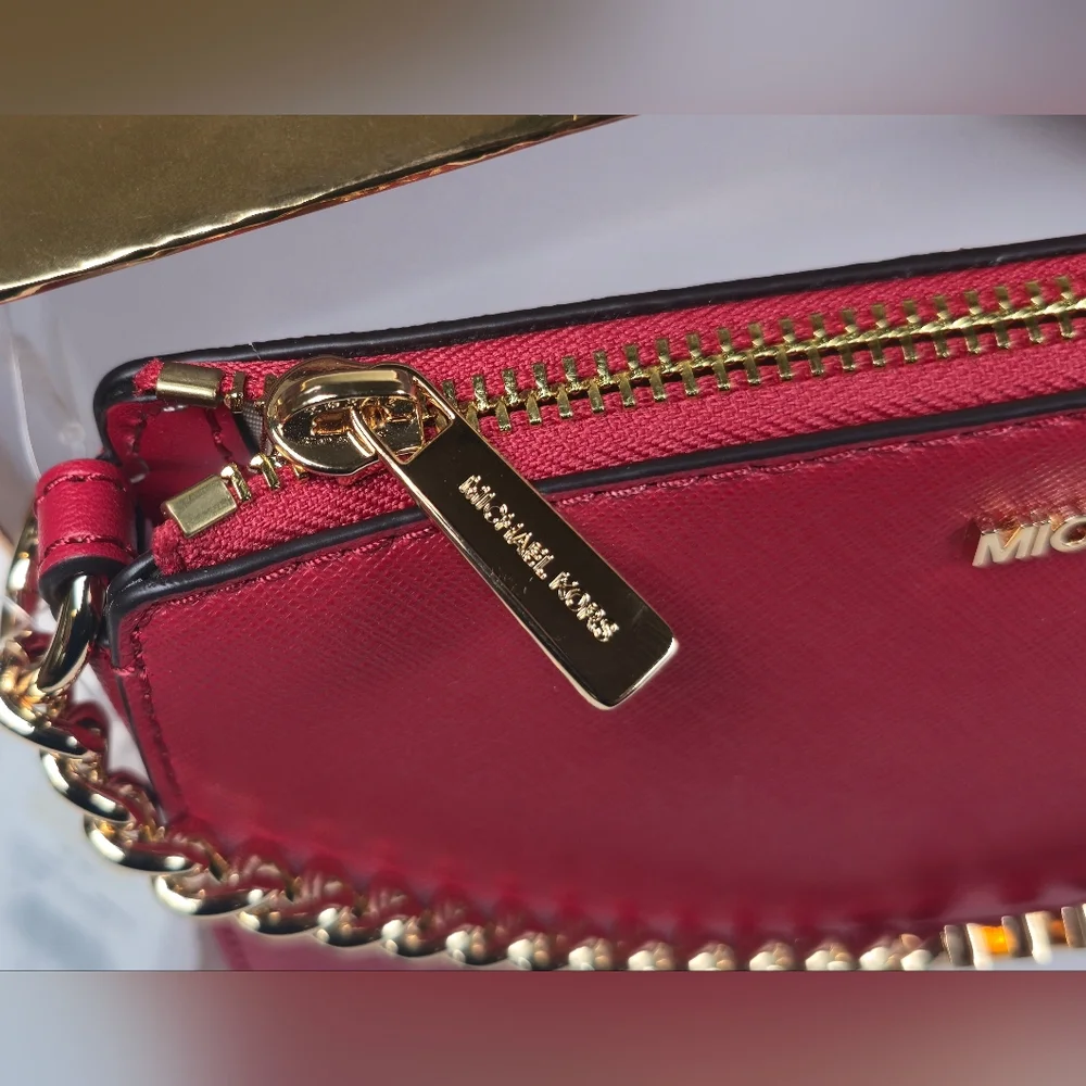 MICHAEL‎ KORS JST Md Saffiano Leather Crossbody XBody